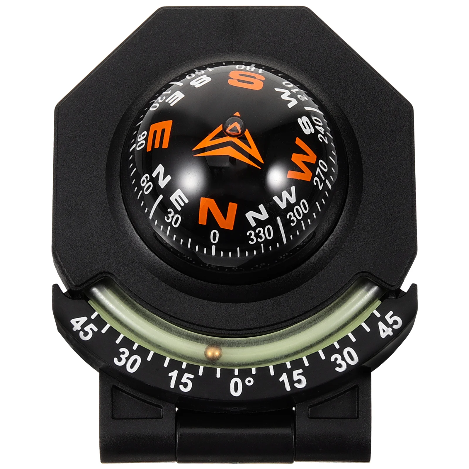 Car Dashboard Compass for Vehicle Boat waterproof compass mini compass navigation compass portable compass survival compass