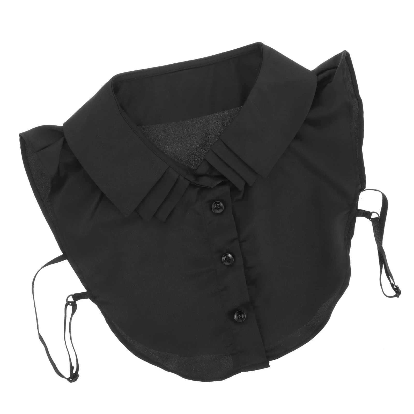 

Дамская многослойная женская блузка со съемным накладным тканевым воротником для Miss