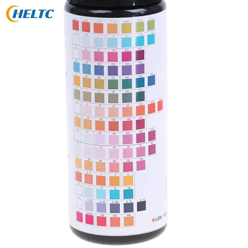 20-100PCS Alkaline Acid Indicator Meter Test Paper 4in1 Water Test Strip for Checking Water Quality Aquarium Fish Tank Pool