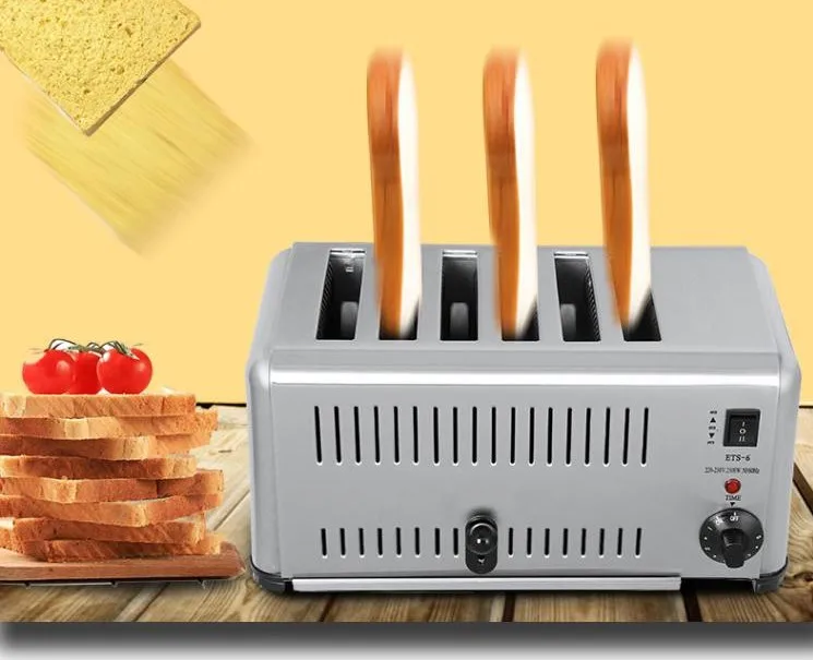 Hotel Restaurant Kitchen Commercial Bread Toaster Small Multi-functional Sandwich Hamburger Maker Toasters For Breakfast