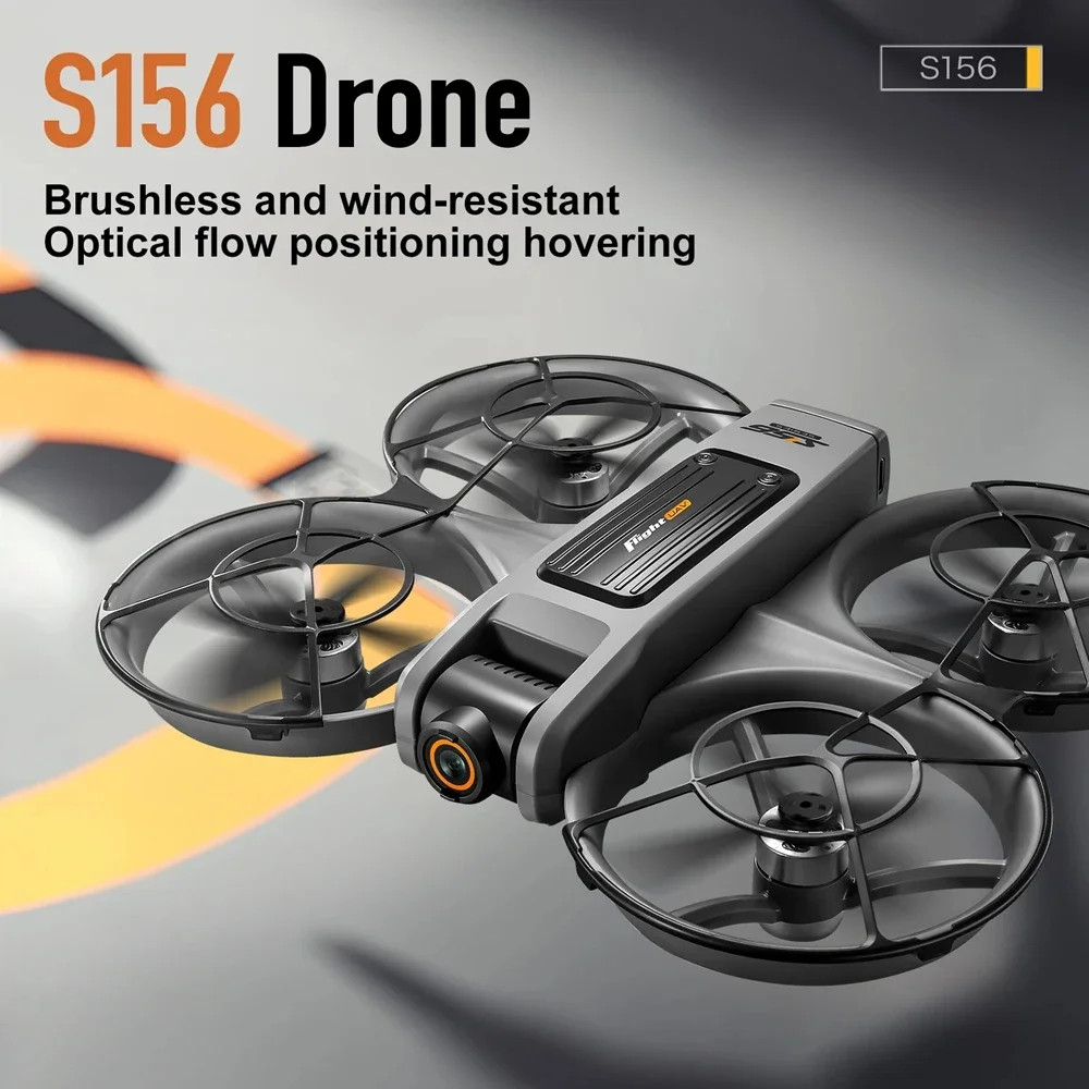Drone 4K moteur sans balais avec écran LCD en action dans un parc ensoleillé