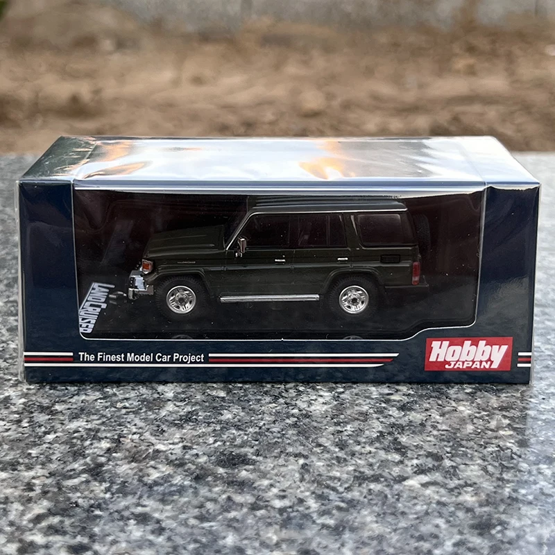 Hobby Japan 1:64 Land Cruiser LC70 ZX Silver Alloy Simulation