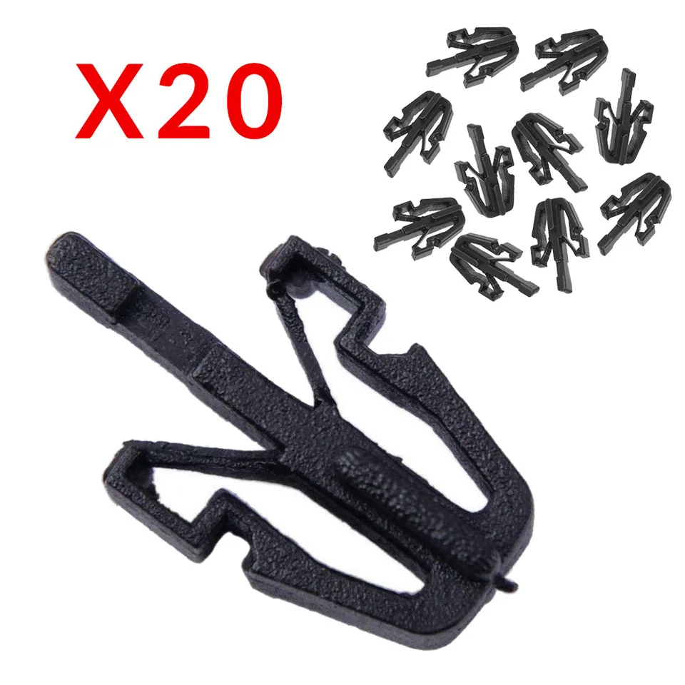 A-Premium 120 PCS (12 Sizes) Car Retainer Clips Kit Compatible With Toyota Camry 2018-2023 Front Bumper Fender Hood Door Trim Auto Push Pin Plastic Rivet Fastener Replacement Set, W/Removal Tool