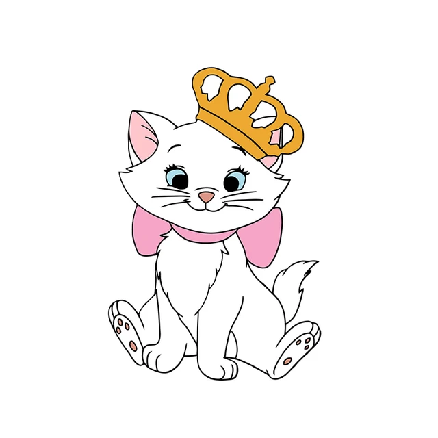 Disney Aristochats Marie Cat avec couronne matrices de découpe