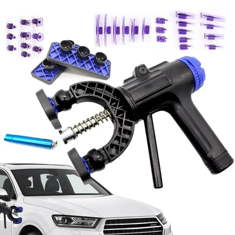 

Dent Repair Lifter Car Dent Remover Adjustable Auto Body Repair Puller 28 Glue Puller Tabs Included Vehicle Maintenance Tool For