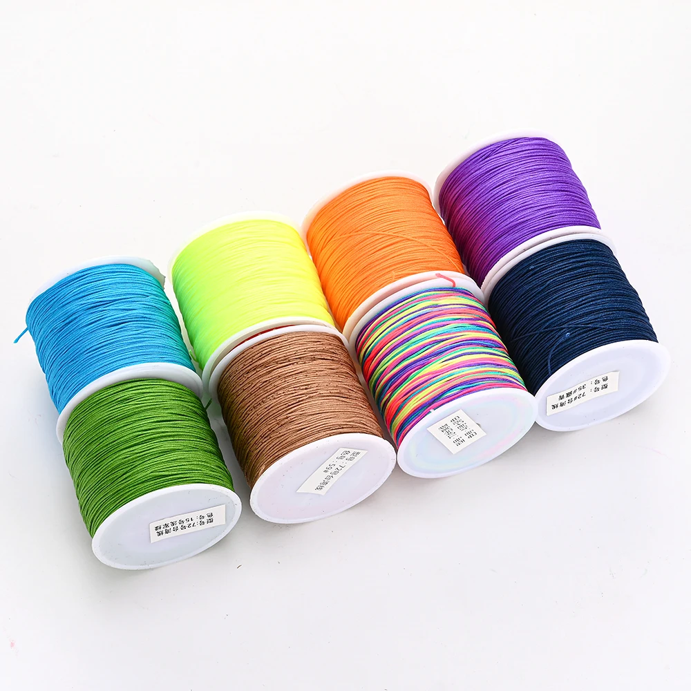 1mmx20meters Nylon Silk Cord Thread For Diy Tassels Christmas