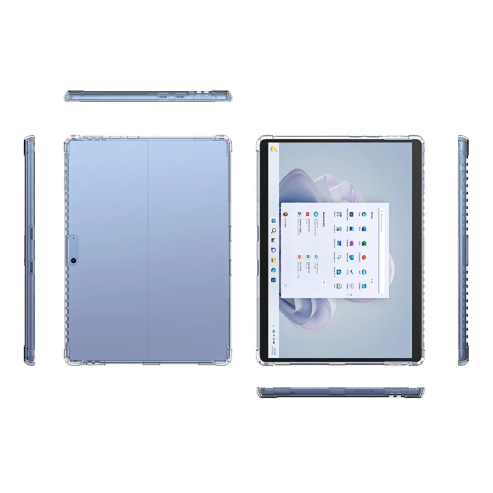 Durable Shockproof Airbags Tablet Case with Clear TPU Back Cover