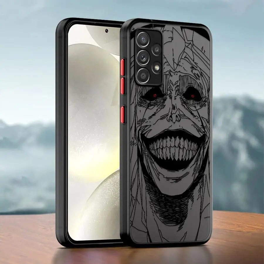Anime Sukuna Jujutsu Kaisen Soft Edge Phone Case