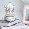 Birthday Gift Merry‑‑Round Music Box MerryGoRound Music Box Carousel Gift Christmas Wedding Birthday Gift Decor Music Box 2