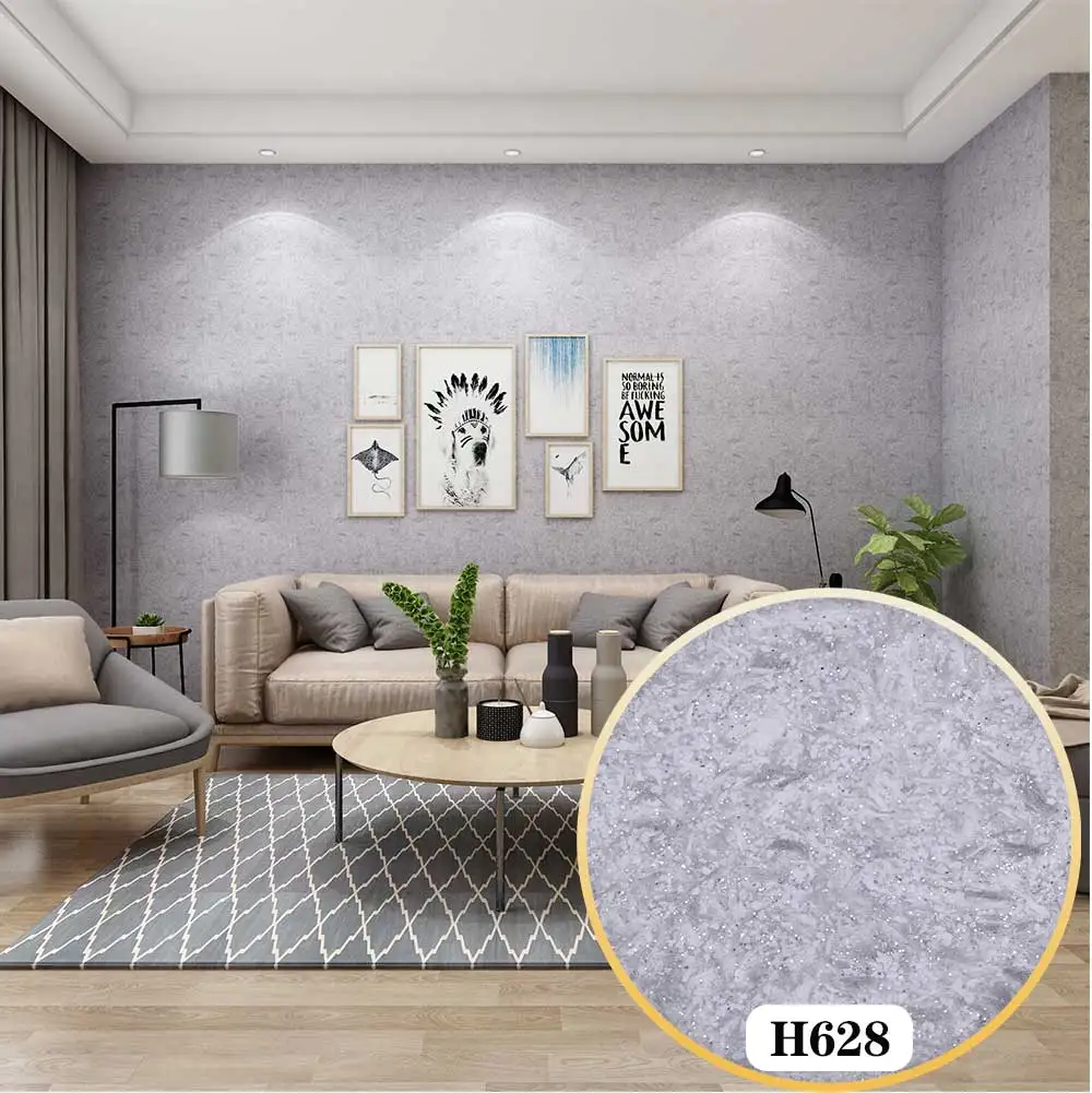 H628 Silk Plaster Liquid Wallpaper Wall Grace Coating Covering Paper
