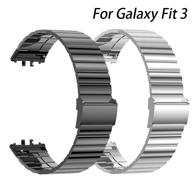 Per Samsung Galaxy Fit 3 Cinturino In Acciaio Inossidabile Per Samsung Galaxy Fit 3 Bracciali In Metallo Per Galaxy Fit 3 Accessori Per Cinturini