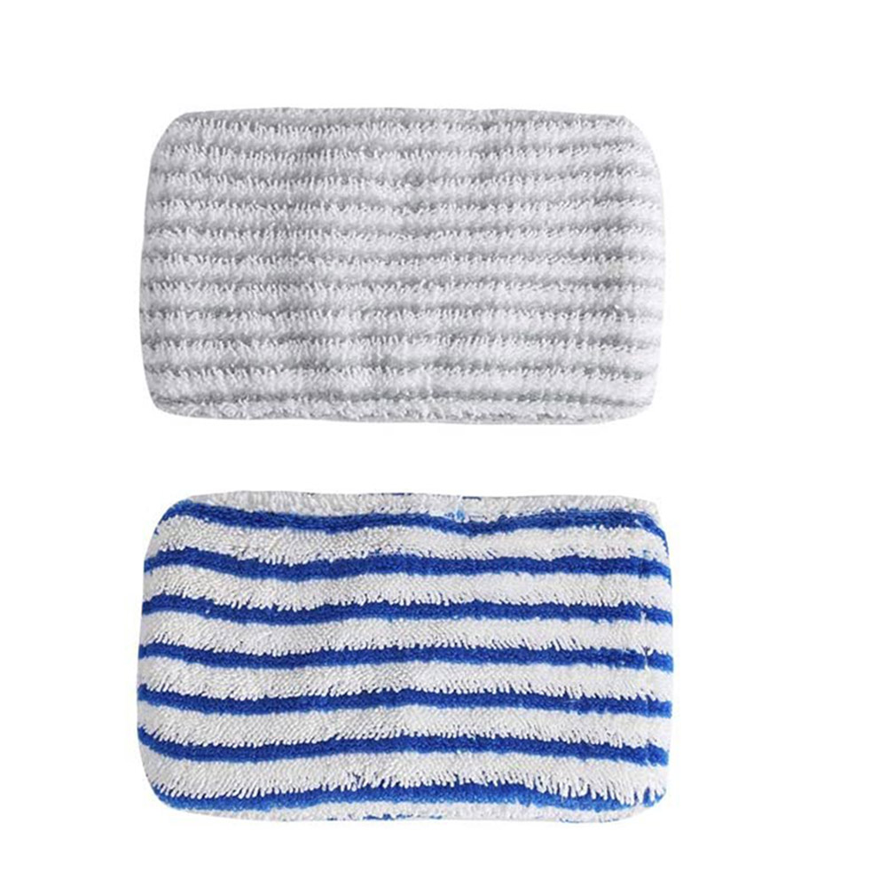 2pcs Microfibre Cloth Pads For Clean&Steam ZR005801 Cleaner Accessory Washable Reusable Household Cleaning Vacuum Parts