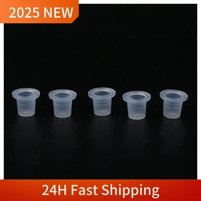 Trend 1000 Pcs 8Mm Small Tattoo Ink Cups Caps For Needle Tip Grip Power Supply Sm