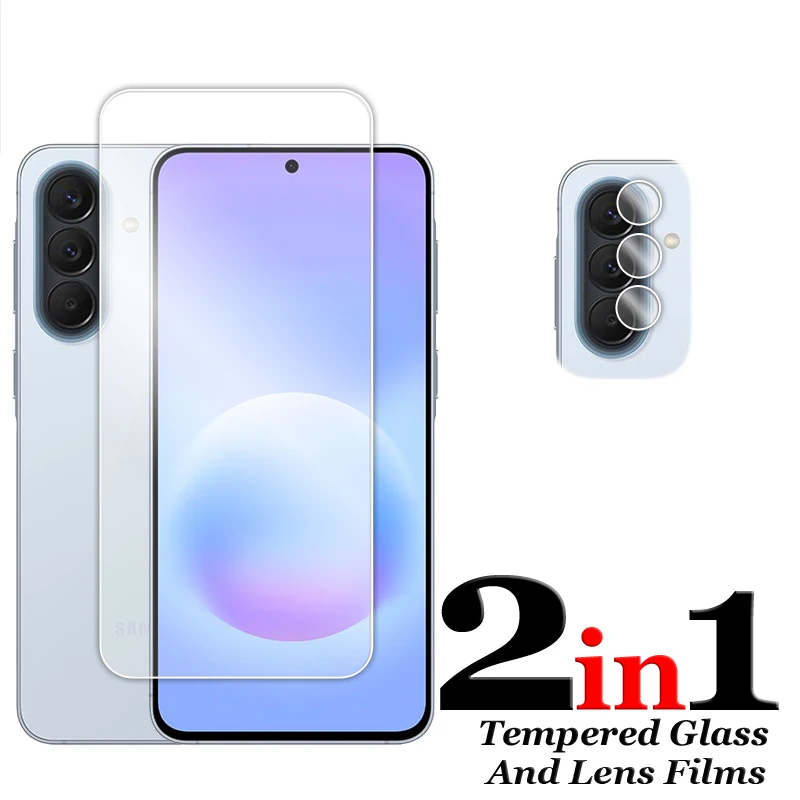 Full Glue Tempered Glass Screen Protector with Lens Film
