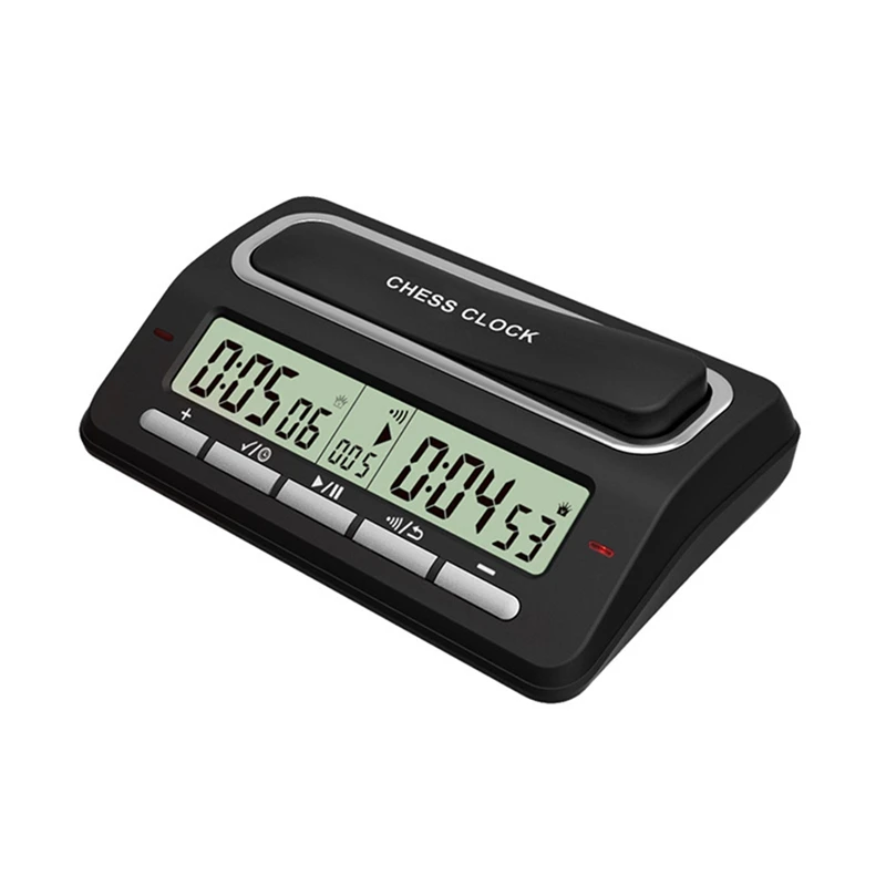 

Stopwatch Board Clock Battery Powered Multifunctional Lightweight Black For Training Teaching