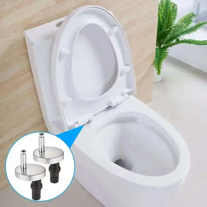 Stainless Steel Toilet Lid Release Expansion Screw Bathroom Hardware Mountings Replacement Quick Fitting For Upper Installation