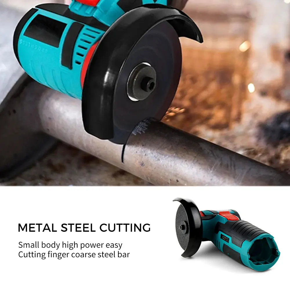 12V Mini Angle Grinder Rechargeable Grinding Tool Cordless Polishing Machine Diamond Cutting Grinder Electric Tool