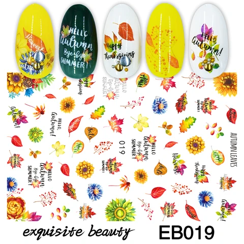 Stickers for Nails Summer Fashion Sticker Sweet Fruit Cherry Design Nail Art Decorations  Foil Wrap Manicure Accessories