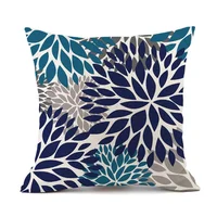 Outdoor Bench Cushion Covers Waterproof Sofa Printed Pillow Cushion Protector With PU Coating Home Decorations 2