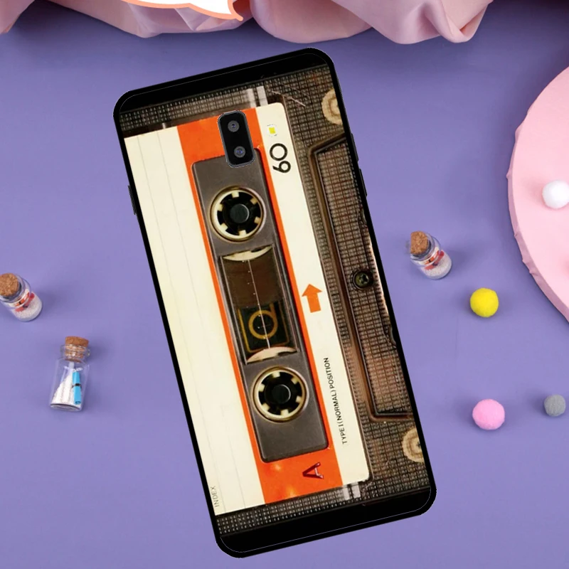 Retro Cassette Tape Design Phone Case - Stylish & Durable Cover