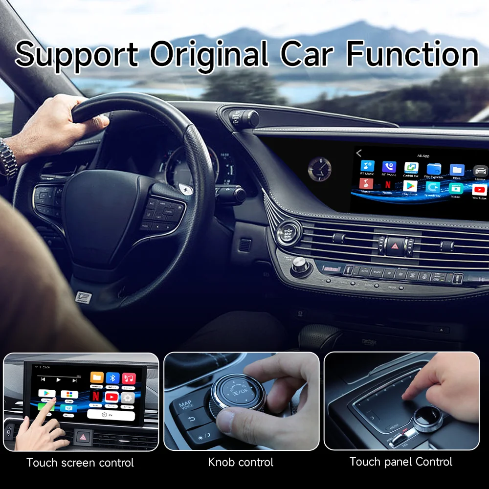2023 HEYINCAR 5IN1 Wired to Wireless CarPlay Android Auto Adapter For Mazda  CX-5 CX-3 CX-30 CX-50 Iptv YouTube Netflix Car Play - AliExpress