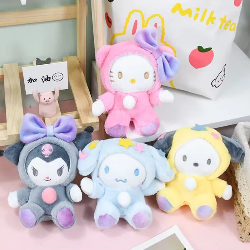 

Sanrio15cm Key Chains Kawaii Kuromi Cinnamoroll Babycinnamoroll My Melody DecorateGifts for Girls Friends Childrens