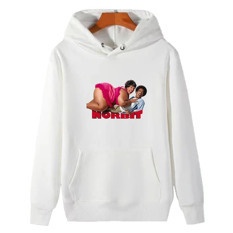 

Funny Norbit Movie Poster graphic Hooded sweatshirts winter thick sweater hoodie cotton fleece essentials hoodie Men's clothing