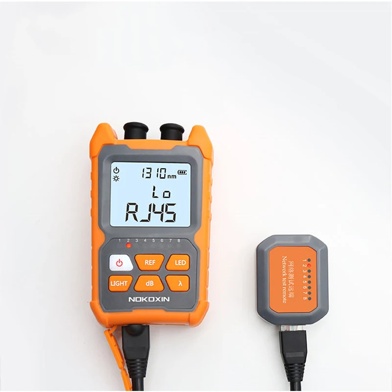 Optical Power Meter 2 in 1 Visual Fault Locator 5km Red Light Laser Pen LED Lighting OPM Network Fiber Optic Cable Tester Tools oceans optical usb4000 miniature fiber optic spectrometer uv vis laboratory spectrometer laser raman spectra scientific research