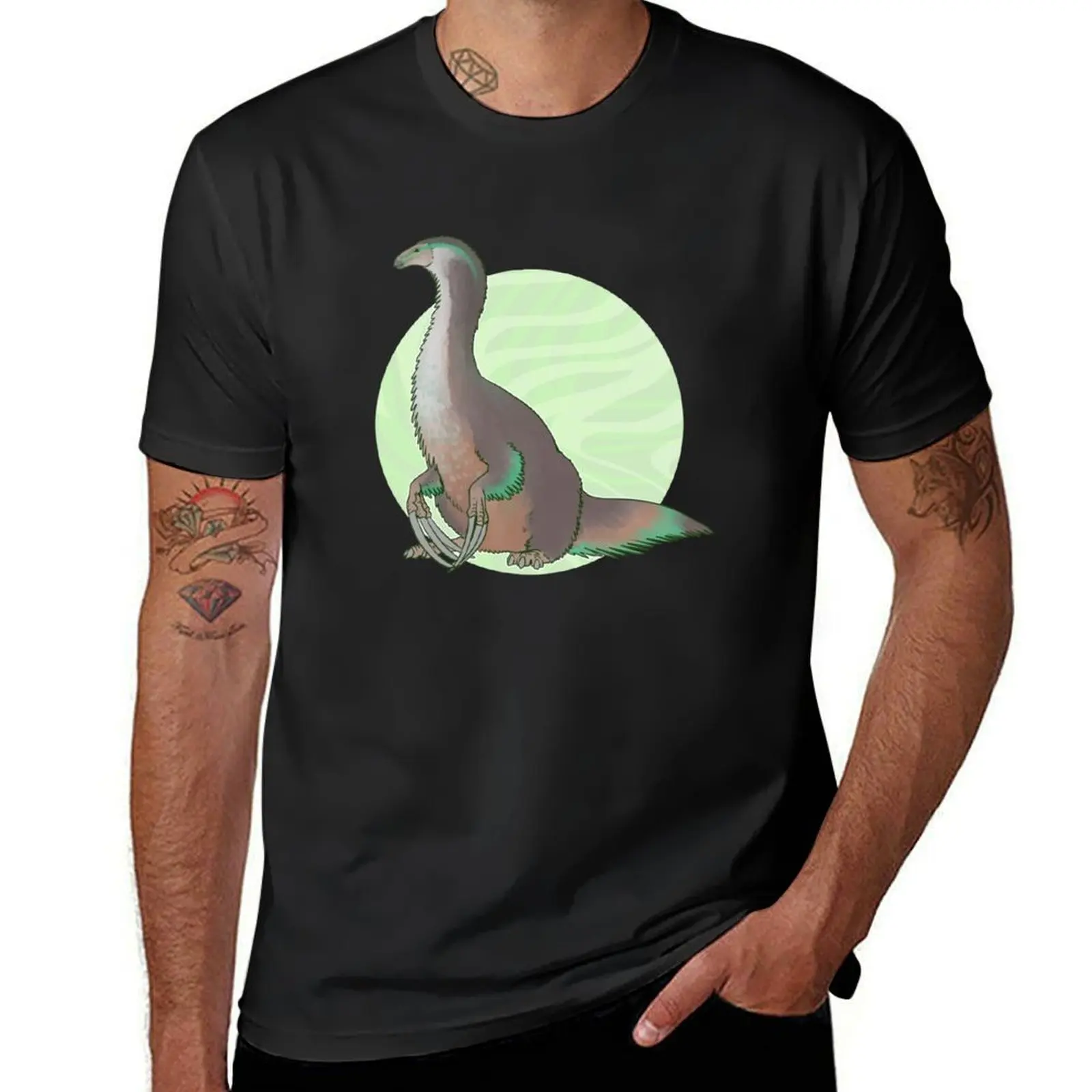 Therizinosaurus T-Shirt boys whites funnys mens clothes