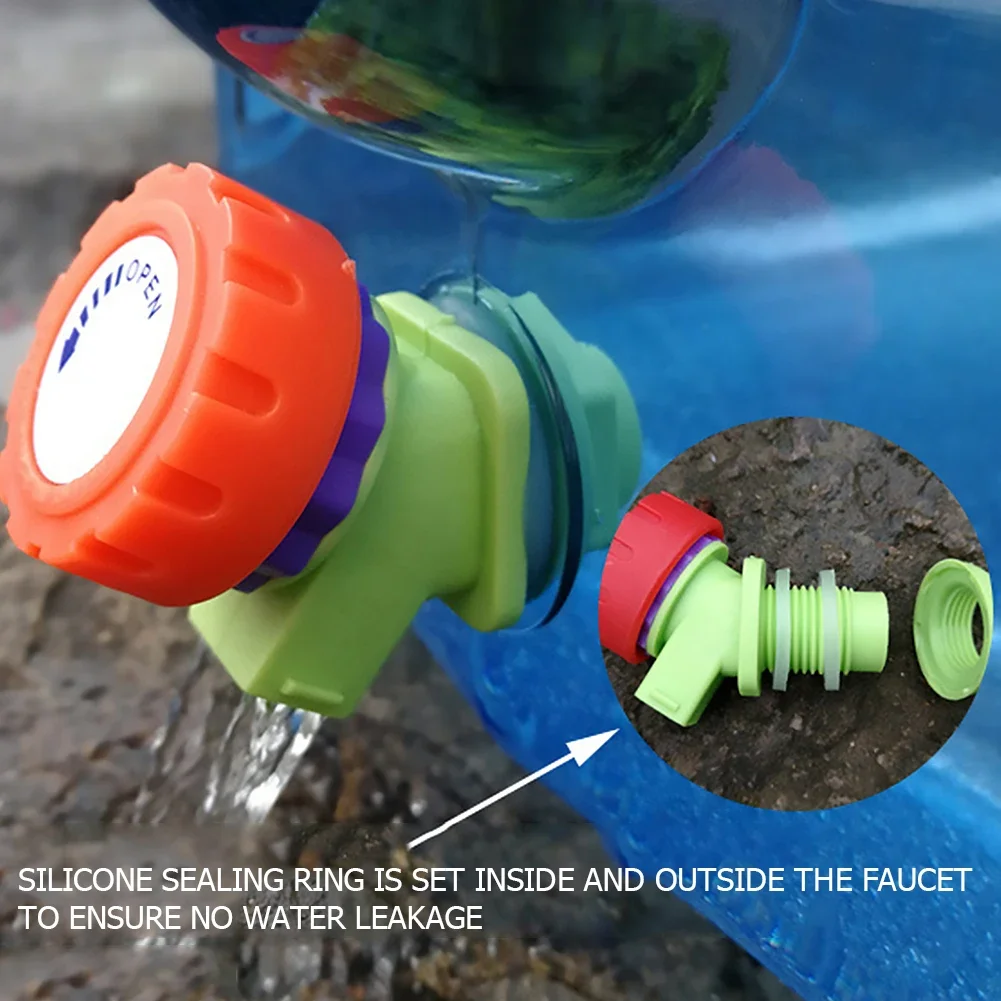 5/7.5/10/12/15L Camping Water Container with Faucet Water Carrier Canister Portable Large Capacity Tank Outdoor Bucket water bucket