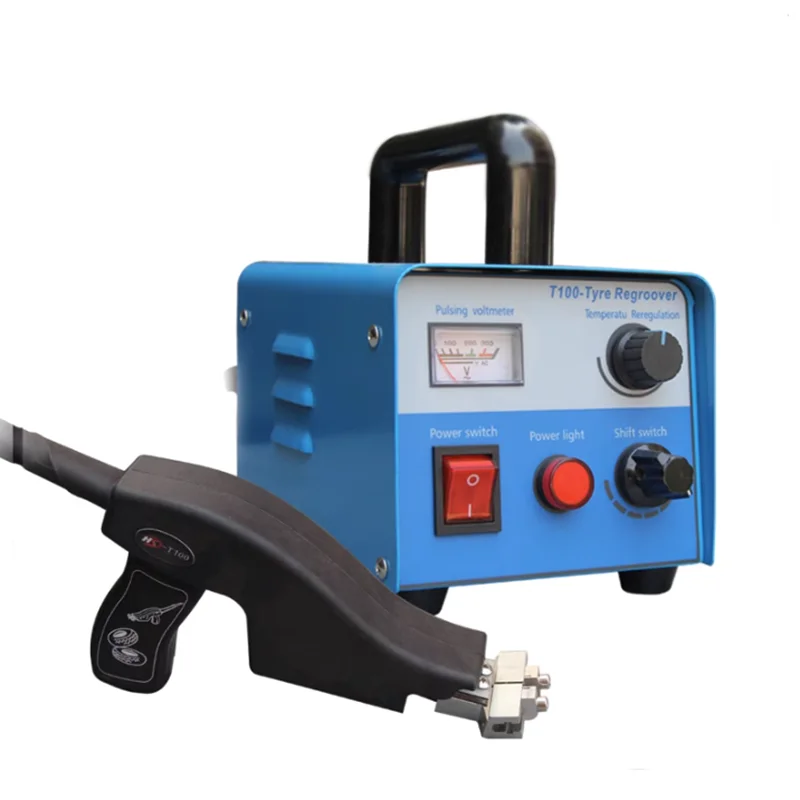 

Tire engraving machine 2-20mm 380W tire grooving machine Rubber Pulse engraving machine U/V type HSD-T100