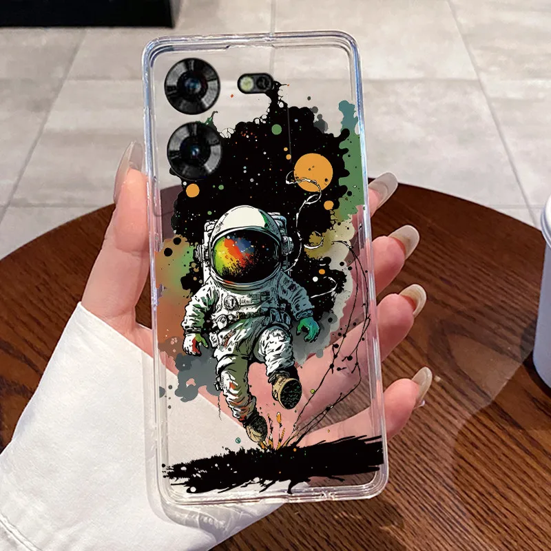 Aesthetic Cute Cat Soft Transparent Silicone Phone Case
