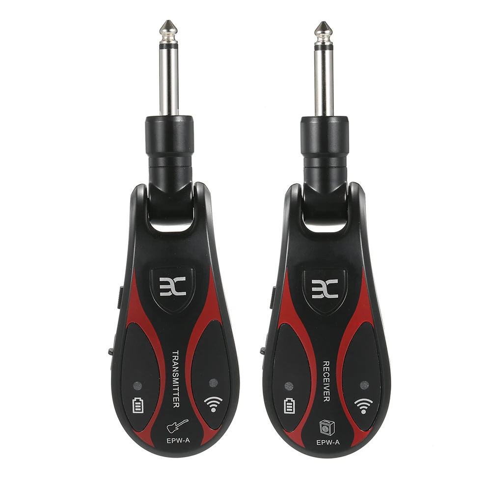 Eno Epw-A Uhf Sistema Wireless Per Chitarra Ricevitore Trasmettitore Ricaricabile A 20 Canali Per Amplificatore Per Chitarra Accessori Per Chitarra