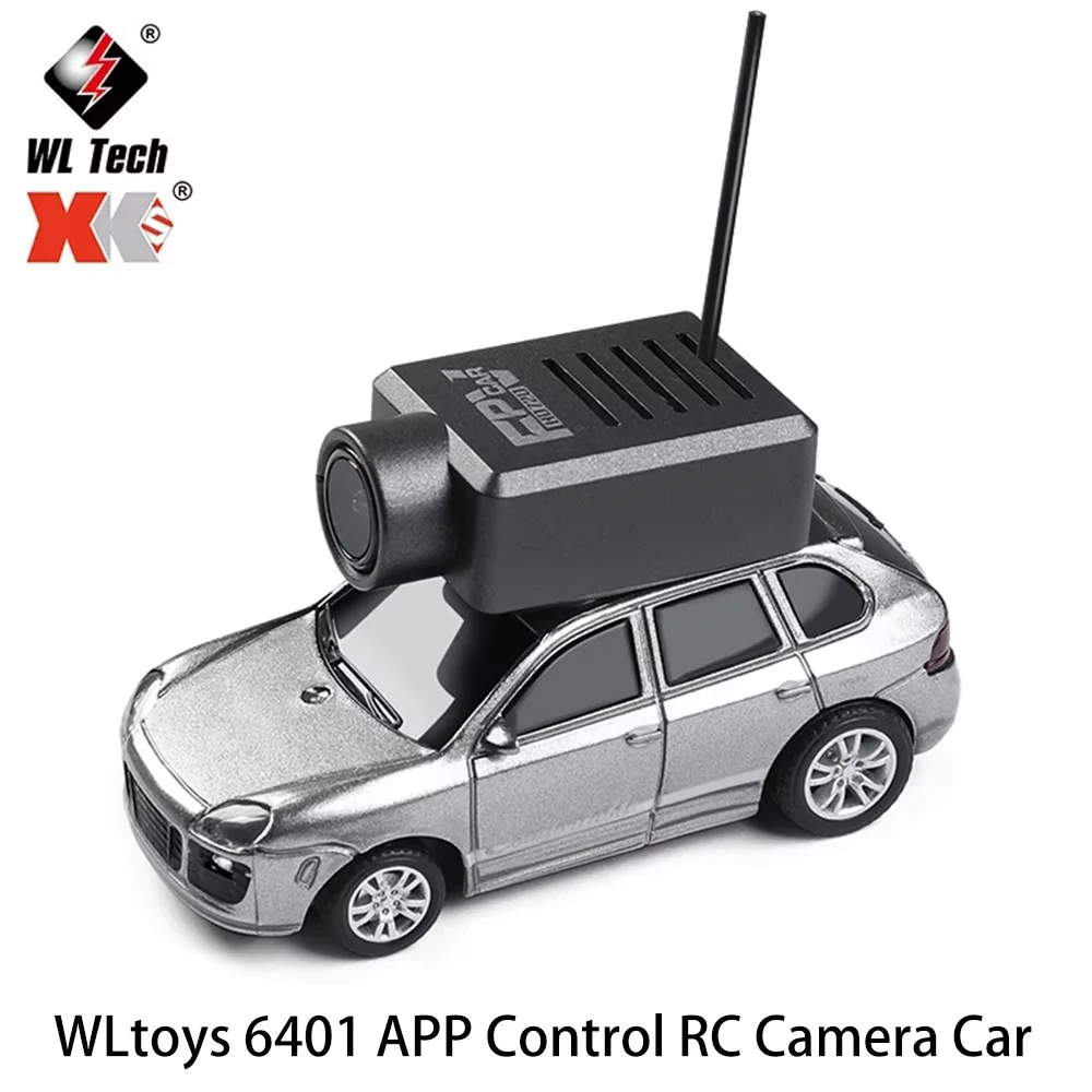WLtoys 6401 1/64 미니 RC카 카메라 WiFi 앱 컨트롤 3단 속도 모드 ..