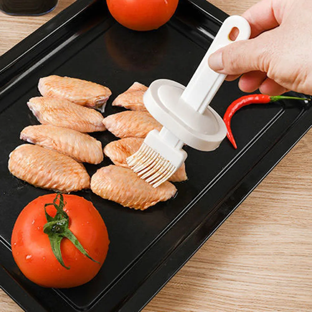 

Portable Barbecue Oil Brush For Kitchen Baking Pancake Brush Oil Tool Oil Brush High Temperature Resistant Silicone Bottle Brush