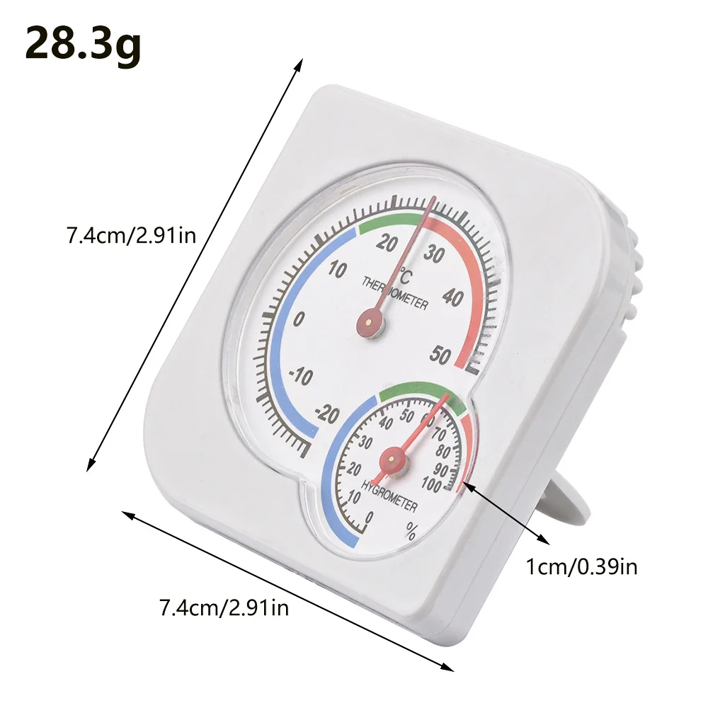 Mini Indoor Thermometer Hygrometer 2 in 1 Temperature Analog