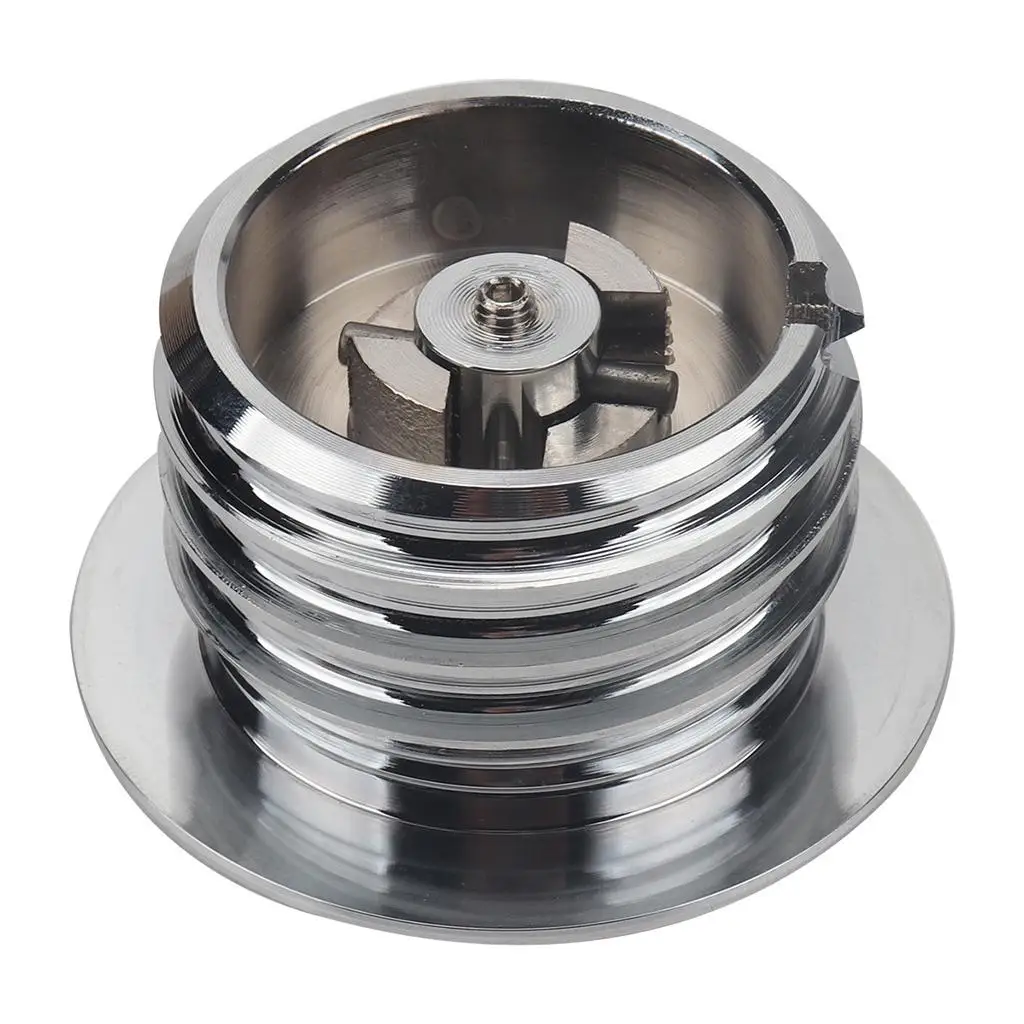 Motorcycle Fuel Tank PopUp Gas Caps, CNC Exhaust Port Vented Flush