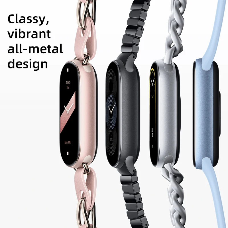 Global Version Xiaomi Smart Band 9 1.62'' AMOLED display SpO₂ monitoring  21-day battery life 150+ sports modes Smartband 6