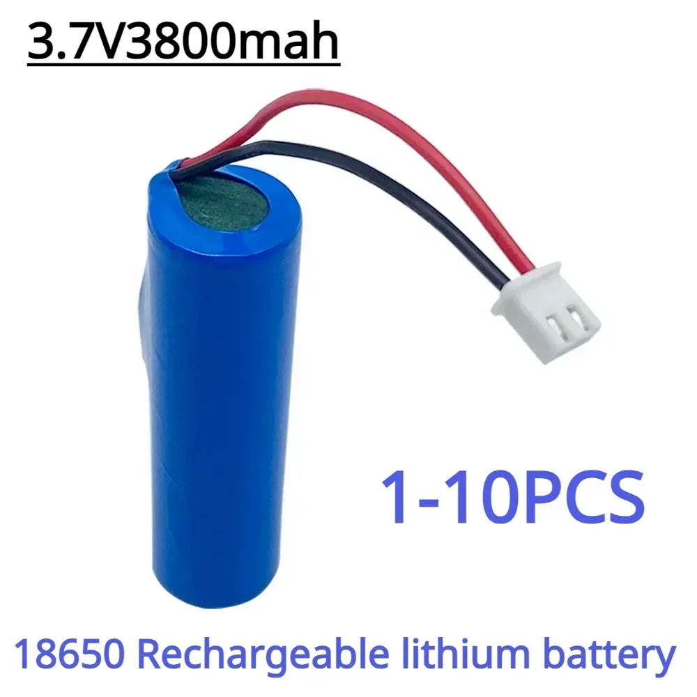 

3.7V Lithium Ion Rechargeable Battery 3800 MAH 18650 with Replacement Socket Emergency Lighting Xh2.54 Line