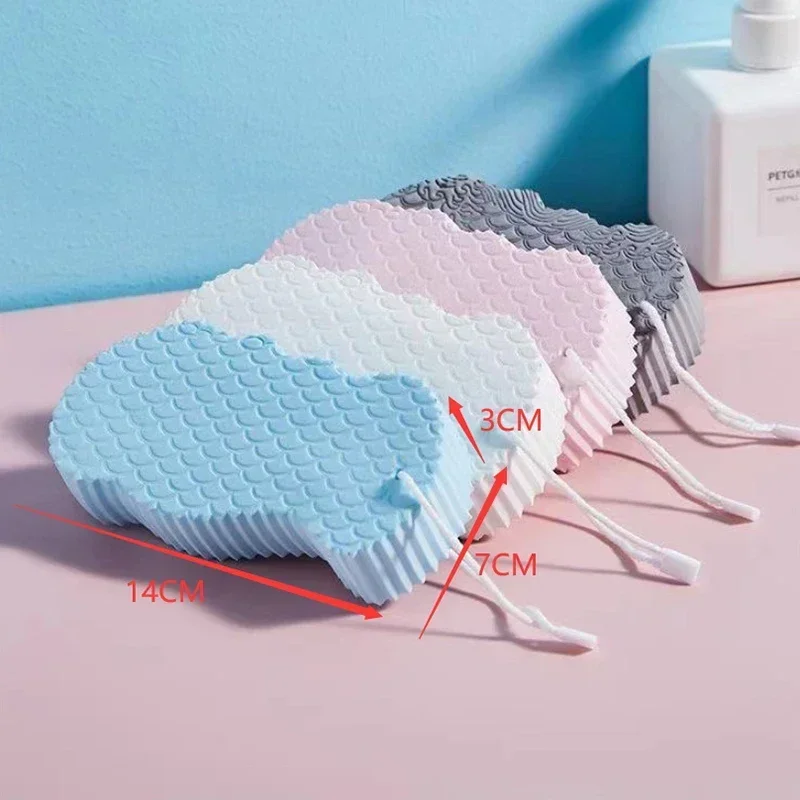 Soft Exfoliating Shower Sponge Shower Brush Body Skin Remover Exfoliator 3D Magic Sponge Children's Bath Sponge Massager 1PC