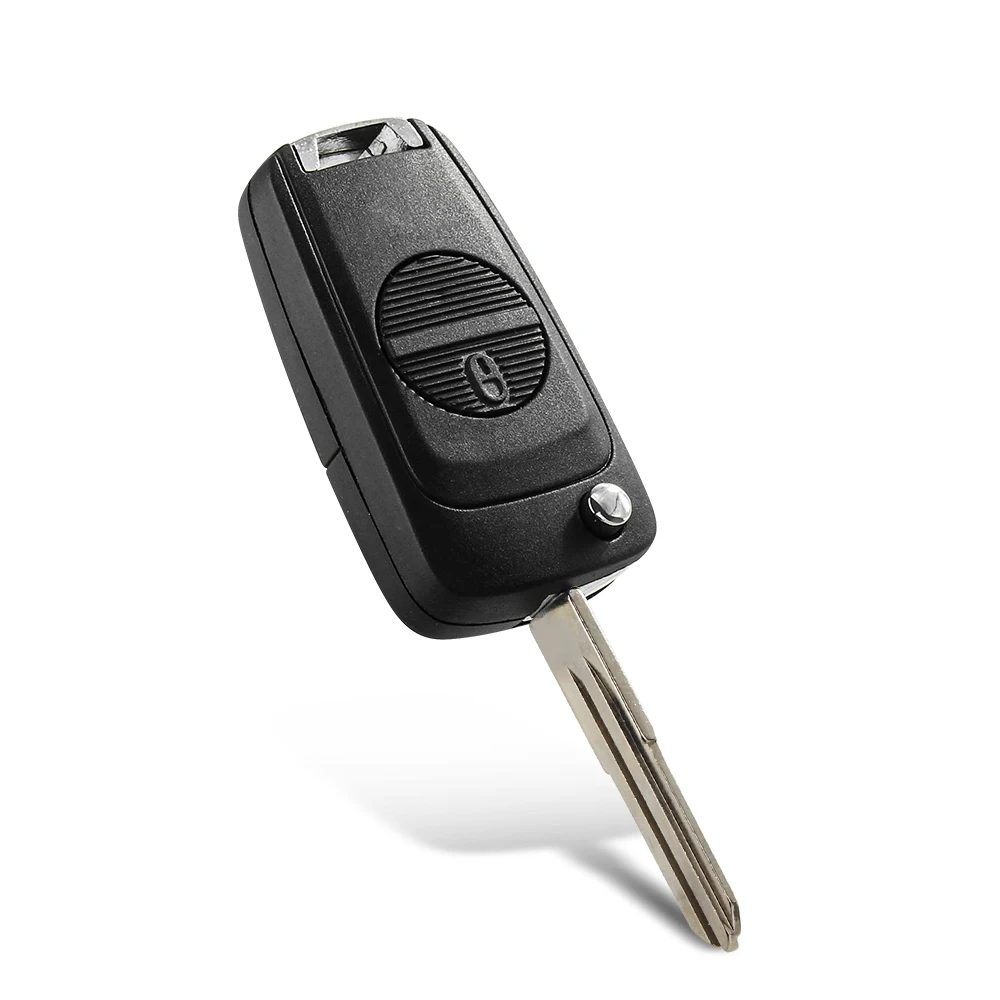 Car key shell KEYYOU Modified Folding 2 Button Auto for Nissan Micra Almera Primera X-Trail Replacement Remote Key Cover Case