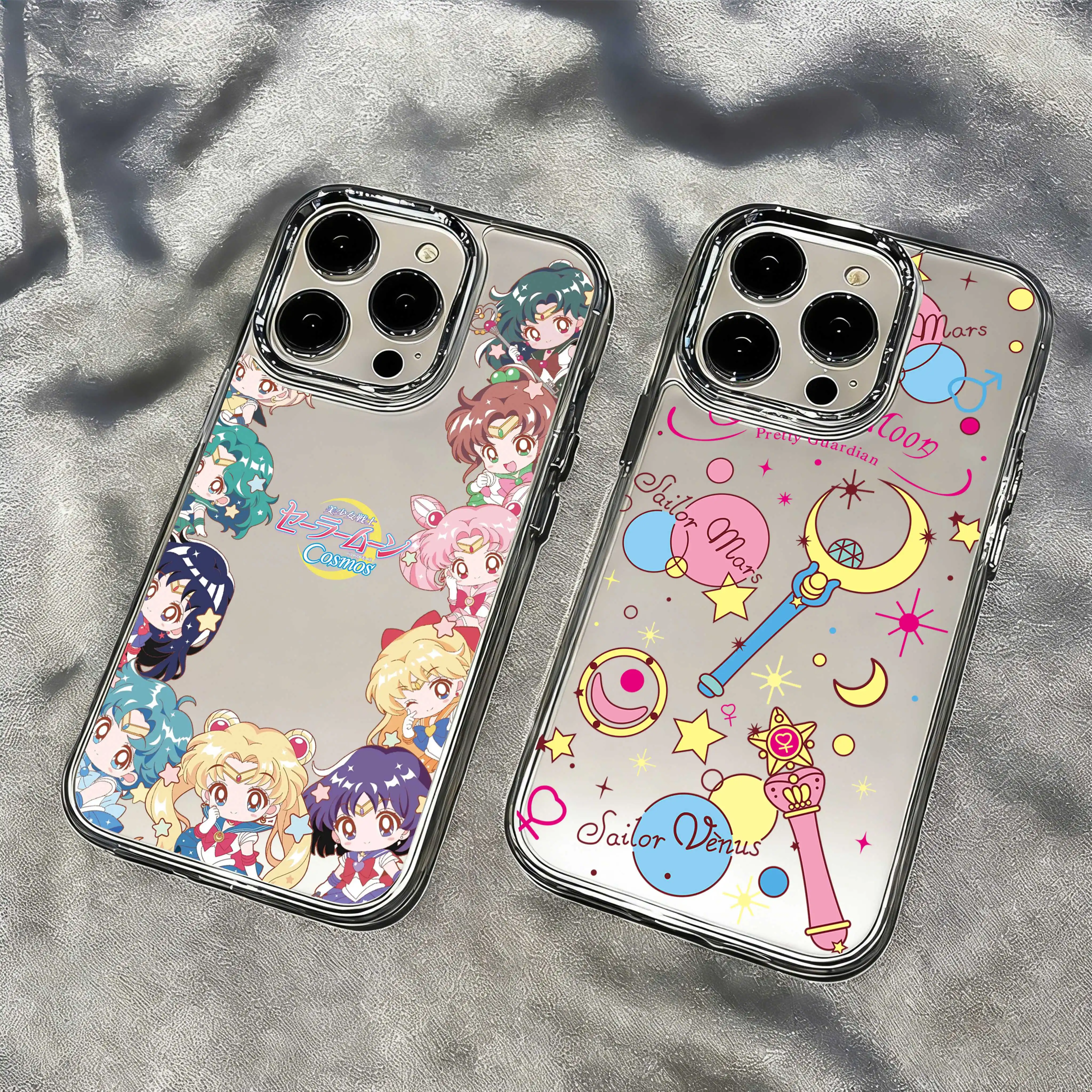 S-Sailors M-Moons Stylish Phone Case - Vibrant Design & Durable Protection