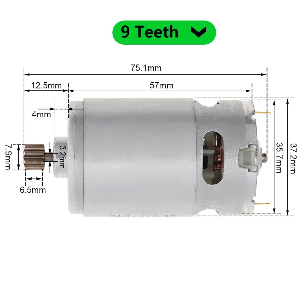 DC Motor para substituição broca elétrica, vários