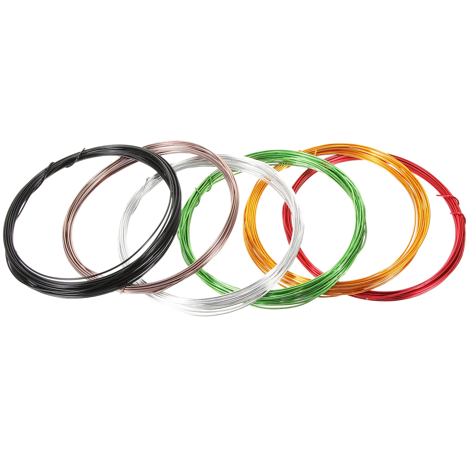 

6pcs Aluminum Bonsai Wires Practical Bonsai Training Wire Gardening Tools for Crafts