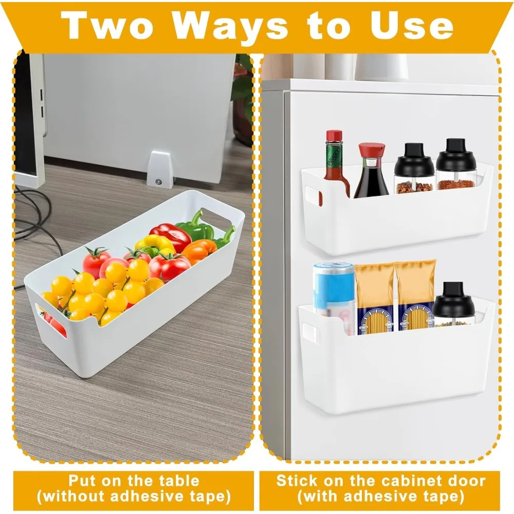 Drawer Shelf Bathroom Organizer Storage Rack Multifunctional Cabinet Door Box Kitchen Wall-mounted Adhesive Under 2