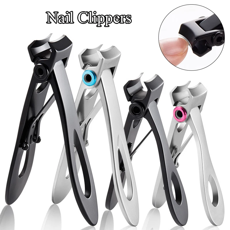 Nail Clippers Angled Blades Fingernail and Toenail Scissors Stainless Steel  Trimmer Cuticle Scissor Nail Care Tool for Men Women - AliExpress