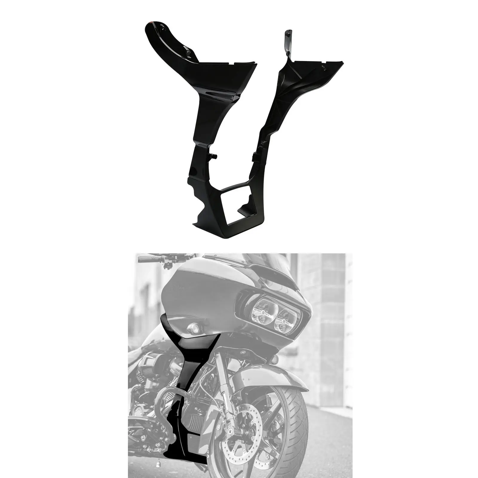 

Fairing Spoilers Cover For Harley Touring Road Glide Special FLTRXS FLTRX 2017-2023 2022 2021 2018 2019 Motorcycle Accessories