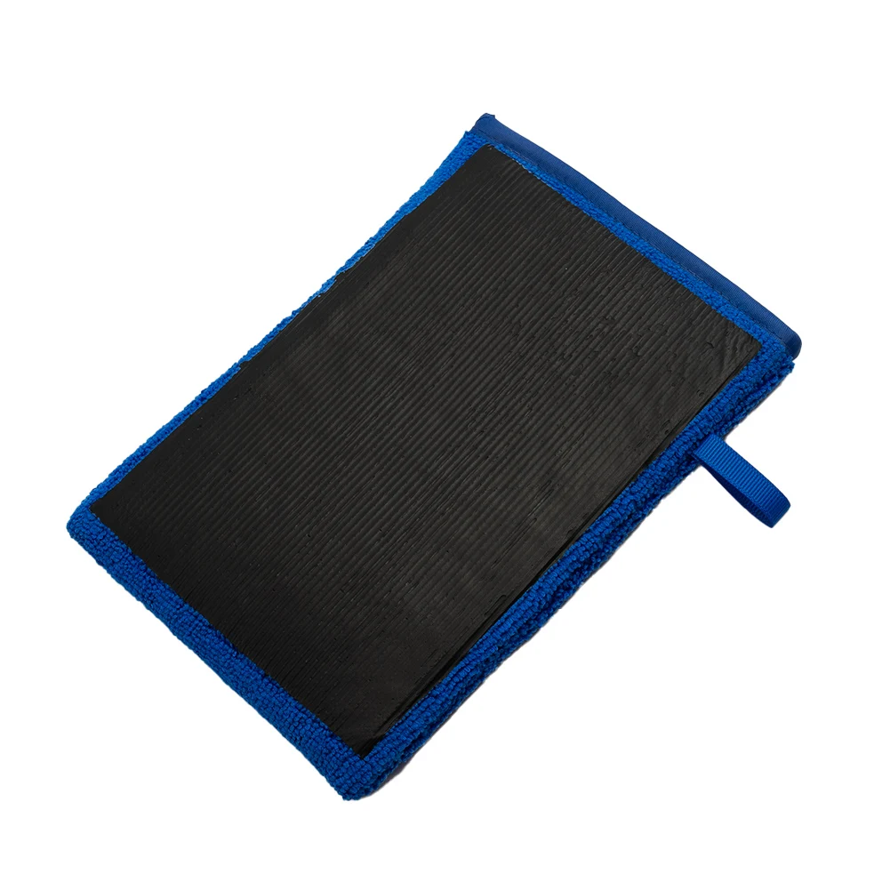 

Reusable Car Premium Clay Mitt Glove For Detailing Polish Clay Bar Blue 140*220mm Cleaning Tools Car Wash Gloves
