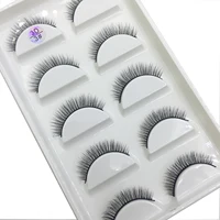 15 Style 5 Pairs 3D Eyelashes Natural False Eye Lashes Thick Faux Mink Lashes Soft Fake Eyelash Wispy Makeup Cilios 2