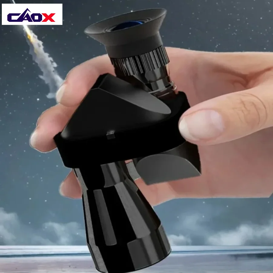 CAOX 휴대용 고화질 단안 망원경, 고배율 줌 기능 탑재, 사냥, 캠핑, 등산, 야외 낚시에 적합